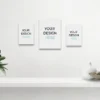 Custom designed Line Up canvas