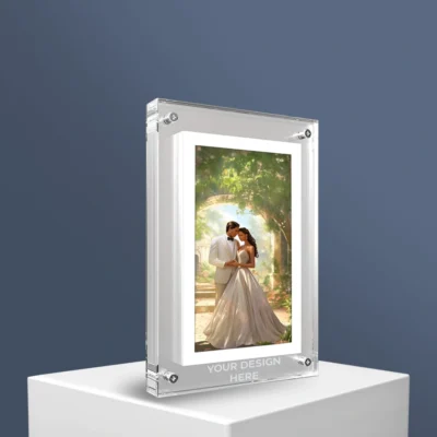 Custom designed digital photo frame